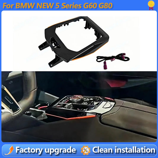 For BMW Color Saddle Series I5 G60 G68 Console RGB Ambient
