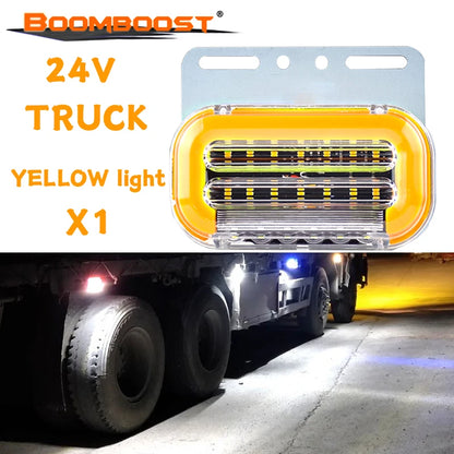 24V IP67 Waterproof Flowing Ground Side Super Bright Truck