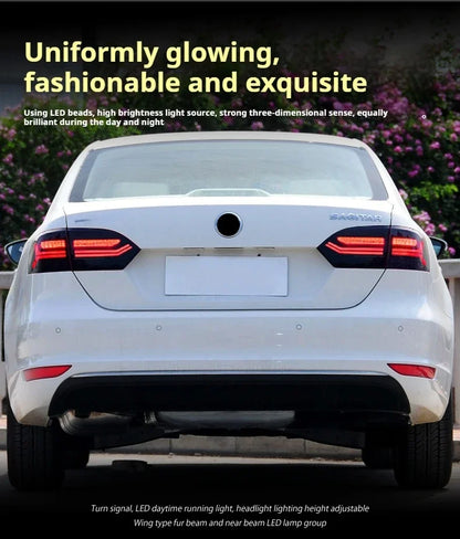 For VW Jetta MK6 Sagitar Taillights Ft 2012-2014 Tail Dynamic