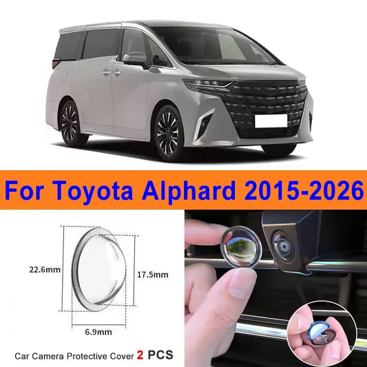 For Toyota Alphard 2015-2026 2PCS 360 Reverse Image Camera Cover