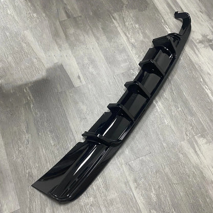 For BMW 3 Series E46 M-Sport Gloss Black Rear Bumper Diffuser