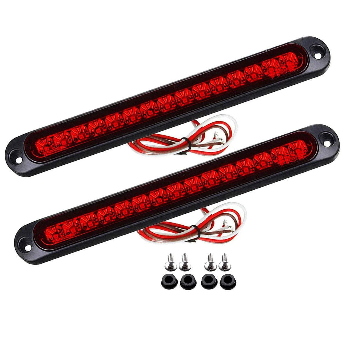 For Heavy Duty Boats 2PCS 10inch Trailer Stop Turn Tail Third