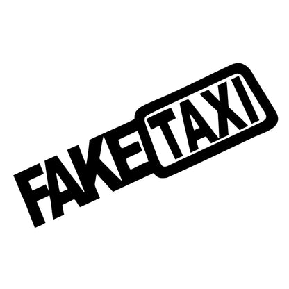 For BMW Ford Toyota VW Honda G003 20x5.6cm Funny Fake Taxi