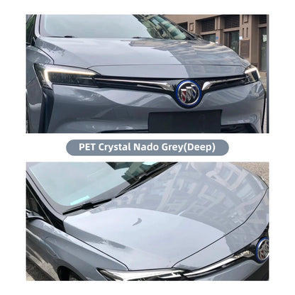 Super Bright Crystal Nardo Gray Full Wrap Vinyl Pvc