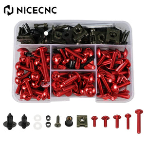 For Honda CBR600RR CBR900RR CBR929RR CBR1000RR 190PCS M5 M6