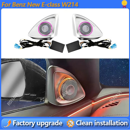 For Mercedes Benz W214 Colors 4D Rotating Tweeter Speaker E