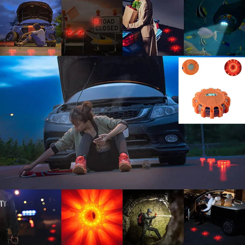 Beacon Emergency Traffic Warning Road Rescue Battery