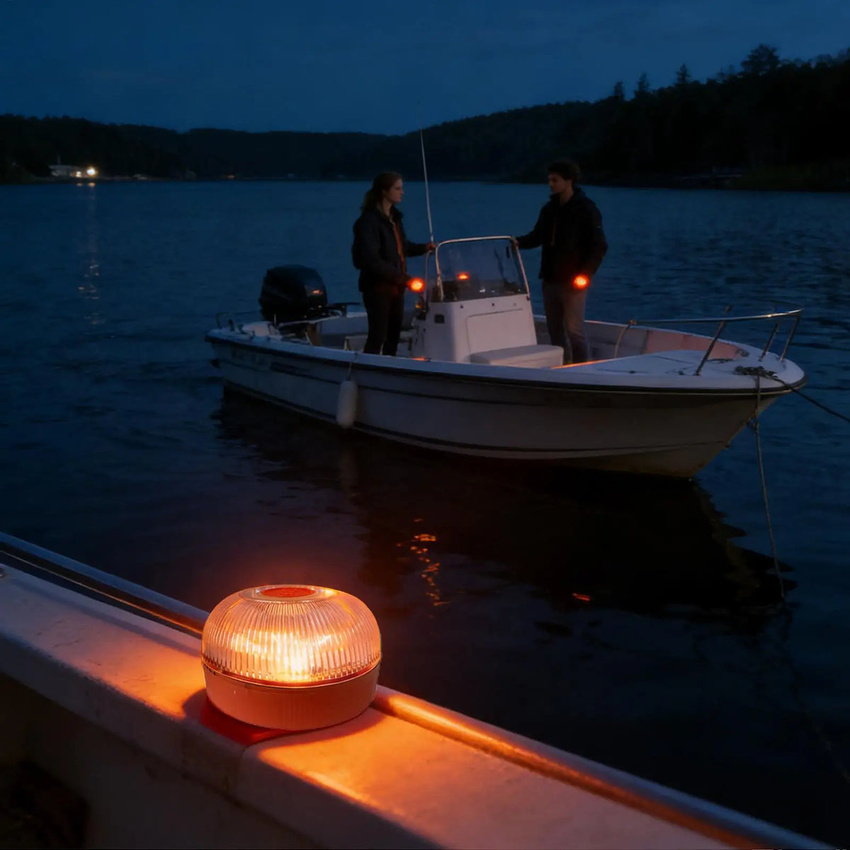 For Vehicles Tractor Golf Cart Warning Weatherproof Magnetic Sos