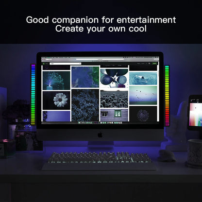 For Automobiles Family Party Sound Control Bar RGB Ambient