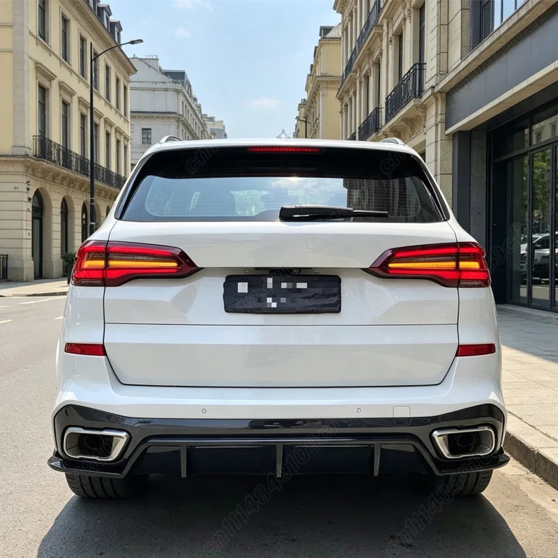 For BMW X5 G05 2020 2021 2022 2023 Rear Bumper Diffuser Valance