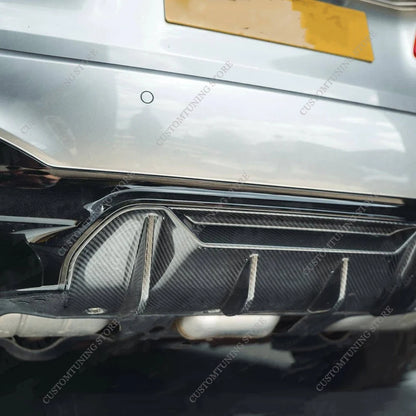 For BMW G30 G31 Compitition Style Rear Splitter Diffuser Lip