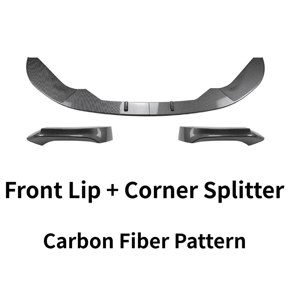 Front Lip Corner Splitter Trim Fits BMW Series F20