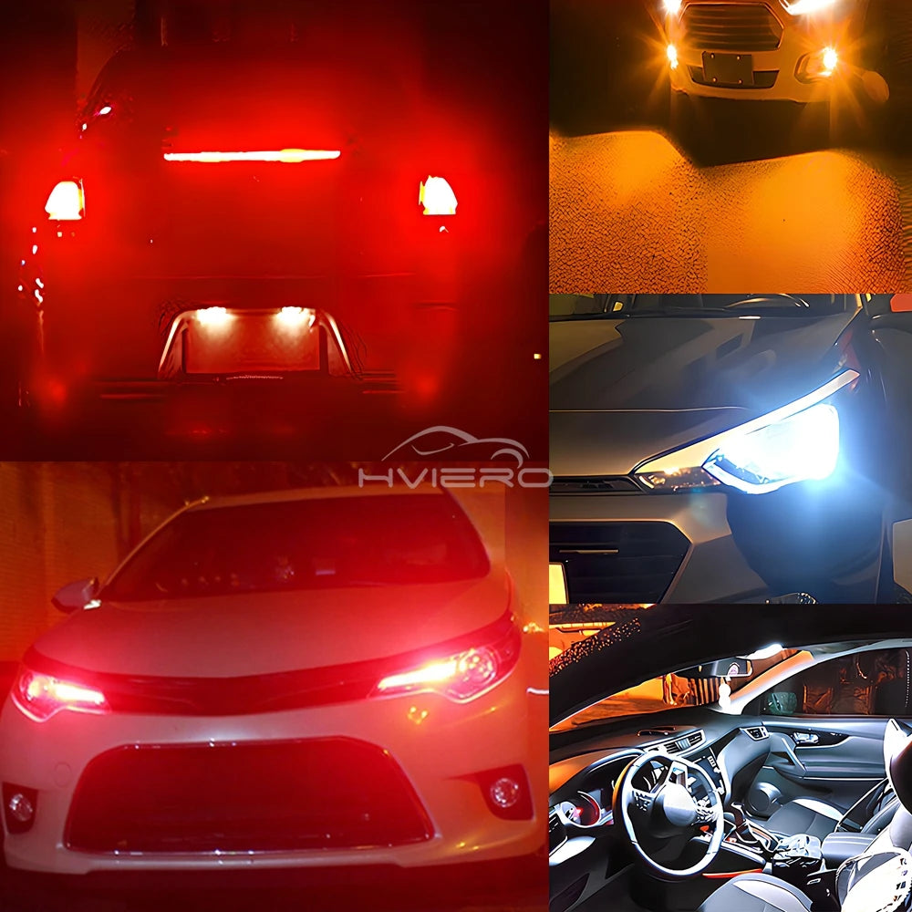 1X Turn Signal Bulbs 1156 1157 7440 P21W 3030