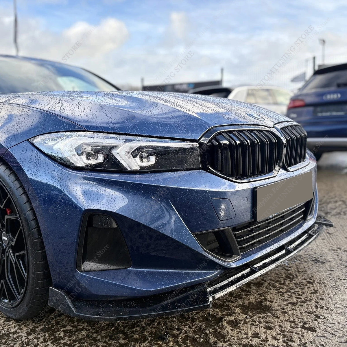 For BMW G20 G21 2023 2024 Compitition Front Bumper Splitter Lip