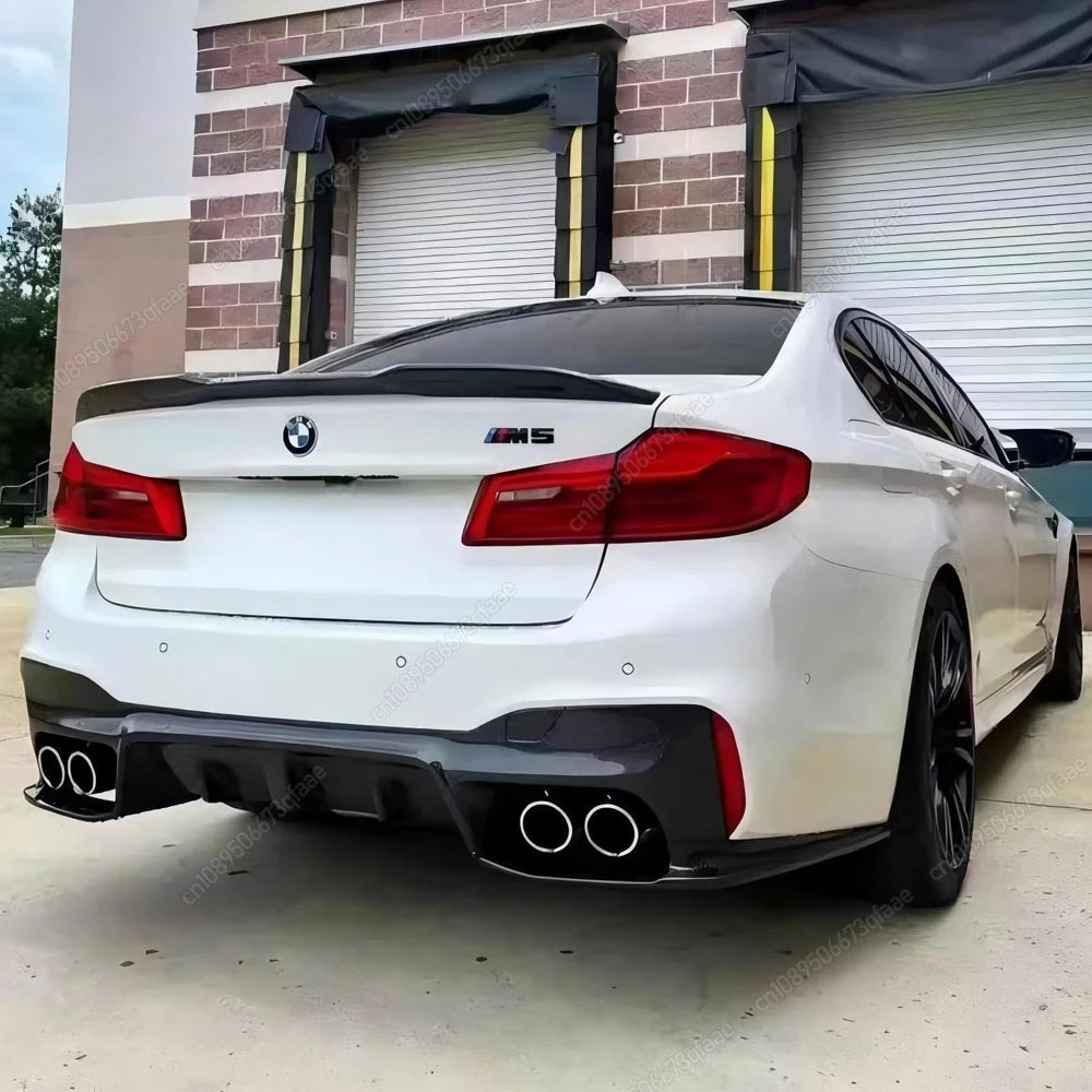For BMW 5 Series G30 G31 Rear Side Splitter Diffuser Spoiler