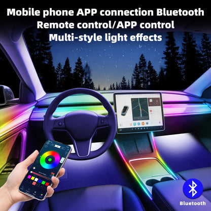 For Toyota Corolla 2021-2025 RGB 6 Ambient Lighting Kit Wifi