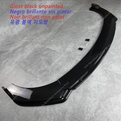 For BMW X1 E84 2009-2012 Pre-Lci Front Bumper Lip Spoiler