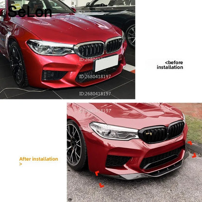For BMW 5 Series BMW M5 F90 Early 2018-20 Front Lip Shovel