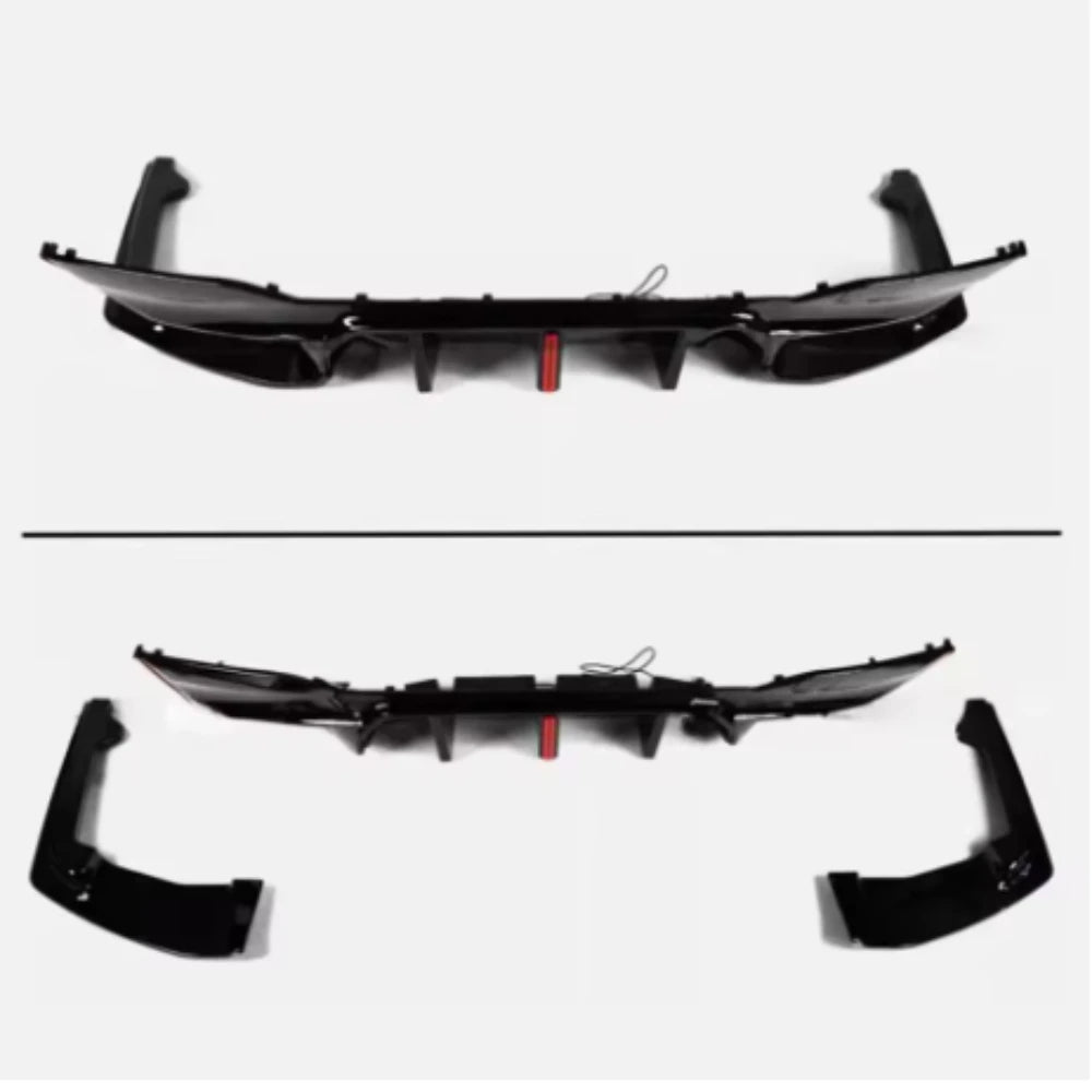 For BMW G30 G38 2017-2023 Big Rear Bumper Tail Diffuser Lip