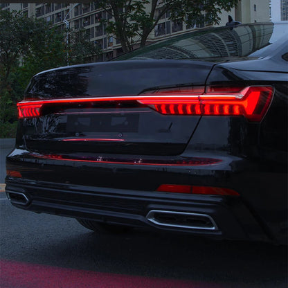For Audi A6 C8 2019-2025 Decorative Dynamic Thru Tail Streamer