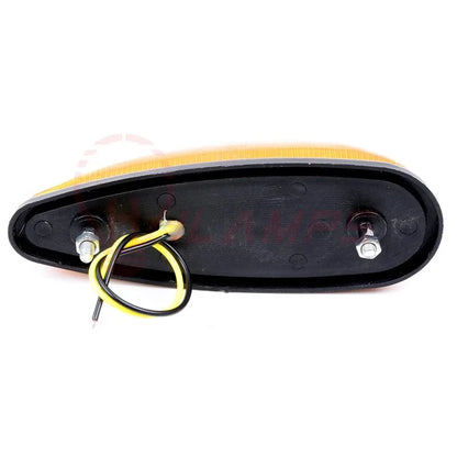 5X Amber Trailer Truck Bus 3LED Cab Roof Marker