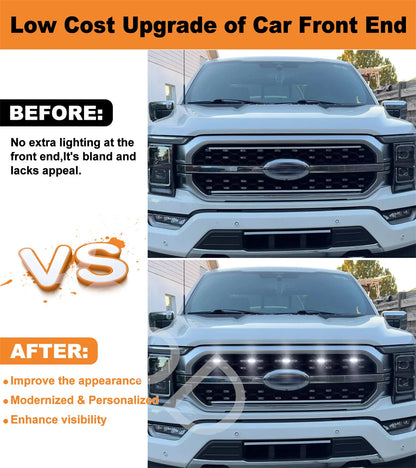 For 2021 2022 2023 Ford F-150 Grills Grille Fit F150 Platinum
