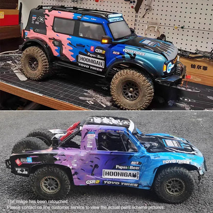 Ken Block off-road Rc Decal Sticker Label Upgrade