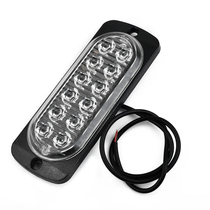 2PCS Urgent 12V 24V Strobe Warning Truck Van Bus