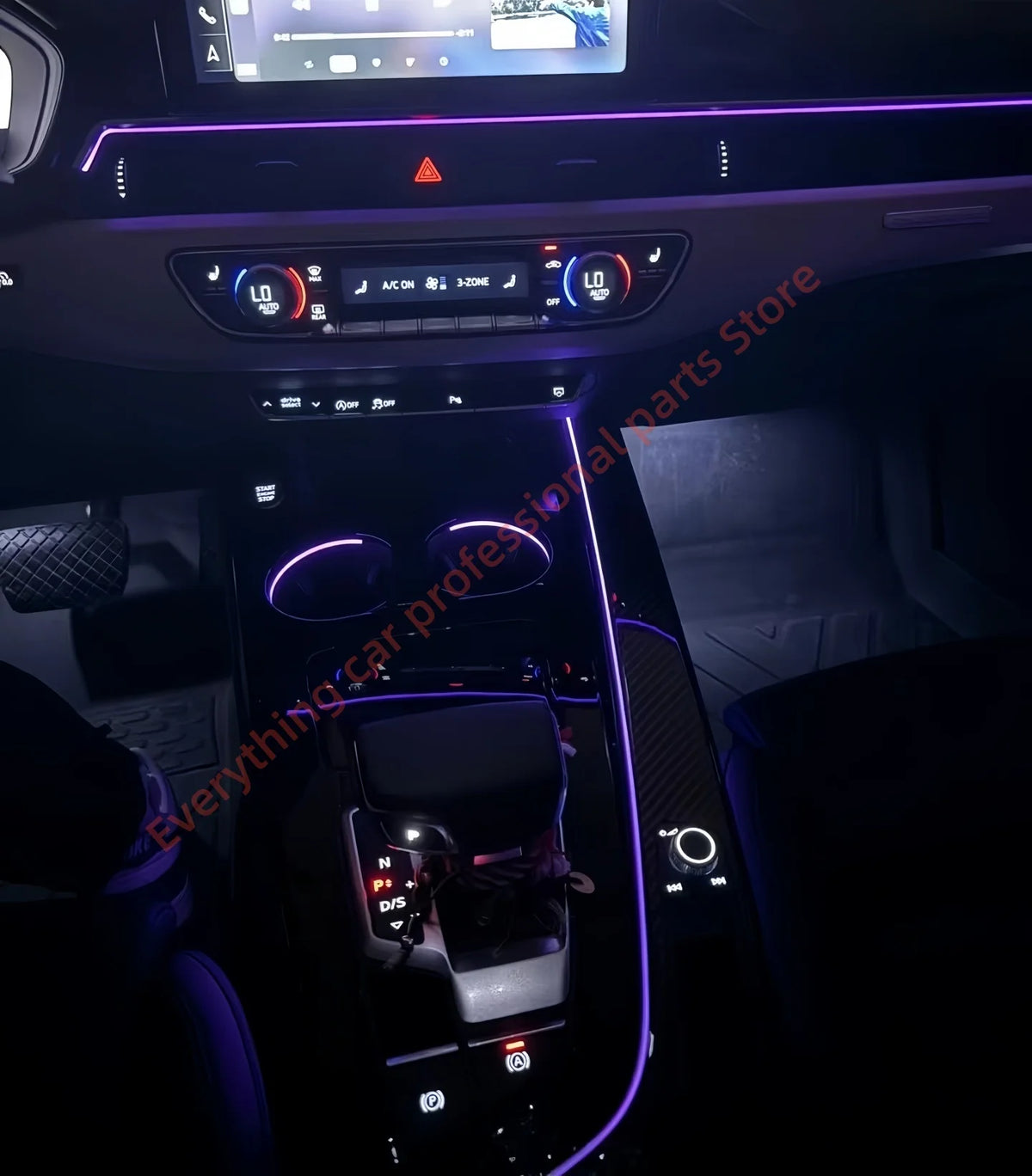For Audi A4 A5 B9 Instrument Ambient Panel Trim Color Speaker