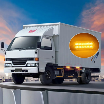 For Auto Drl Stroboscopes 12 Emergency Flashing Beacon Warning