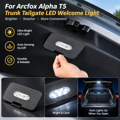 For Arcfox Alpha T5 Trunk Tailgate Welcome ultra-bright