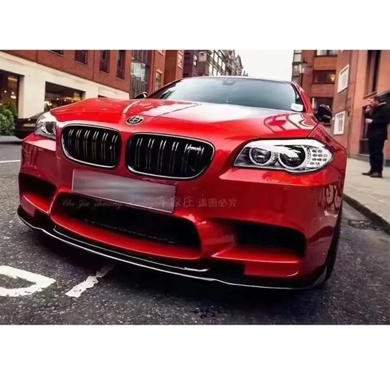 For BMW 5 Series M5 F10 2010-2016 Carbon Fiber Front Bumper Lip