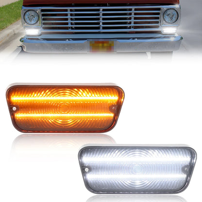 For 1967 1968 1969 1970 1971 2PCS Ford F100 f-100 Truck Front