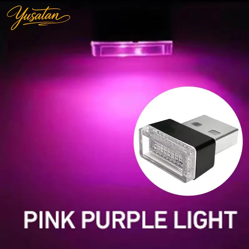 MINI USB Interior Ambient Emergency Lighting Color Atmosphere
