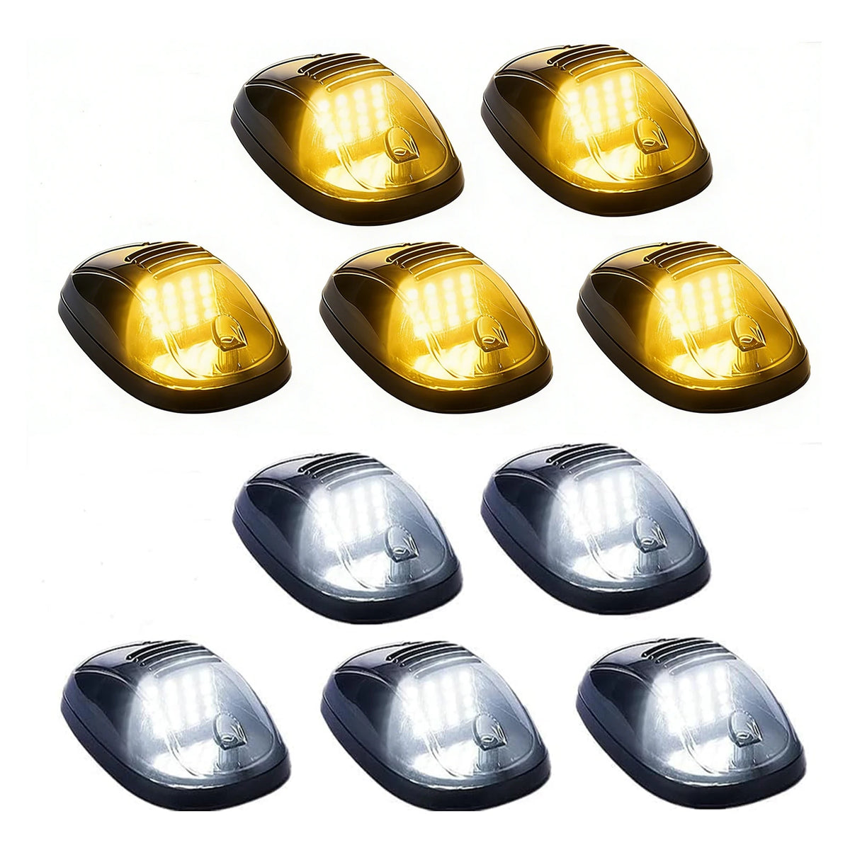 5PCS Roof Cab Motion Sensor Leds Truck Vibration Activated