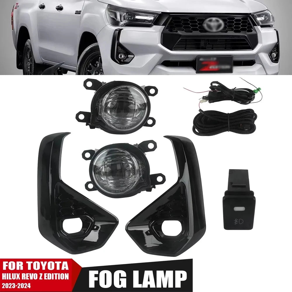 For Toyota Hilux Revo Zedition 2023 z-toyo Front Bumper Fog