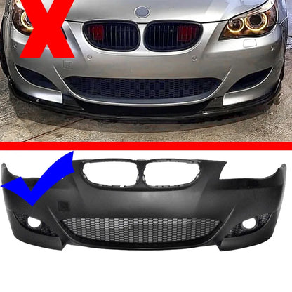 For BMW 5 Series M5 Look 3PCS 2005 2011 E60 E61 M5 Bumper Hm