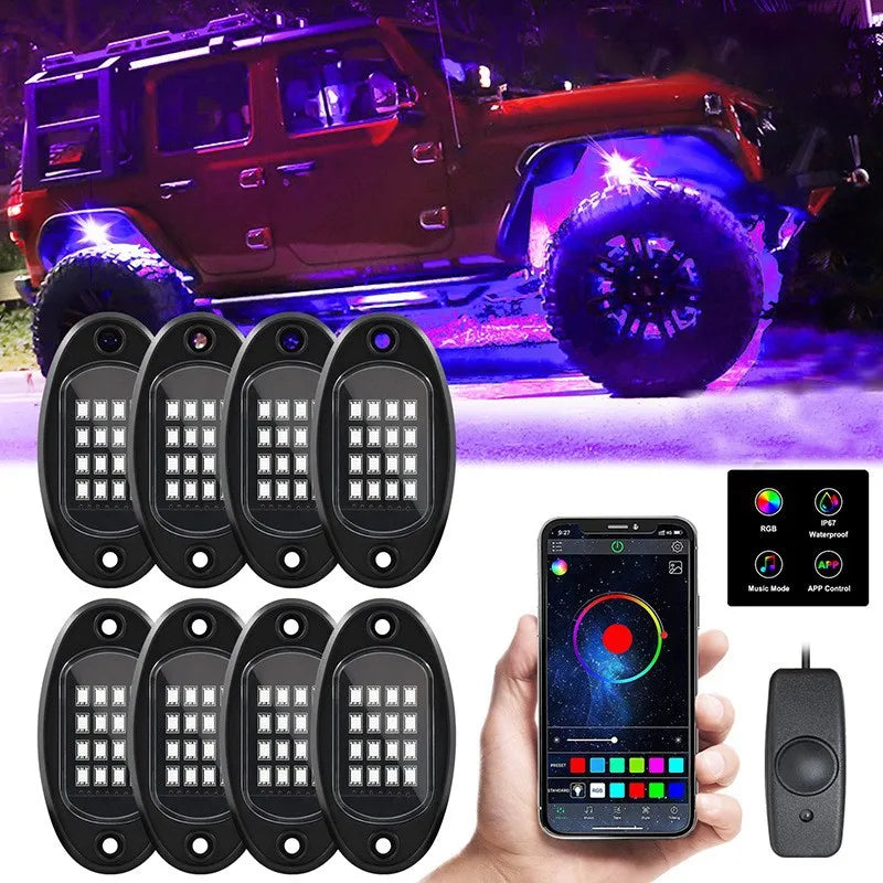 Kit Interior Ambient off-road Truck ATV Neon Chassis