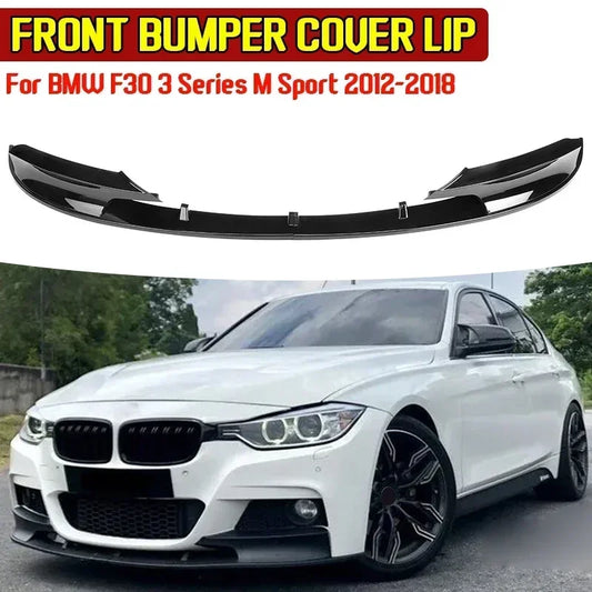 For BMW 3 Series F30 F35 Front Bumper Spoiler Lip Splitter Body