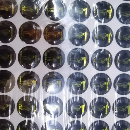 Customized Resin Crystal Epoxy Logo 10MM 11MM 12MM 13MM