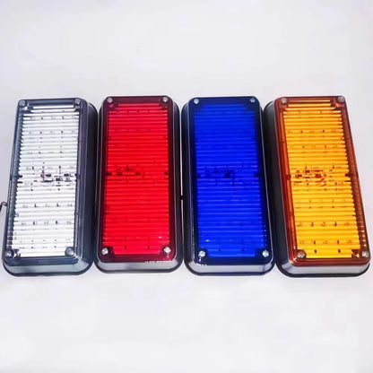 2PCS Ambulance 12V 24V Stroboscope Construction Truck Strobe