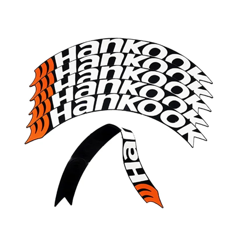 Tire Letter Sticker 3D Motorcycle Modified Rubber Stickers