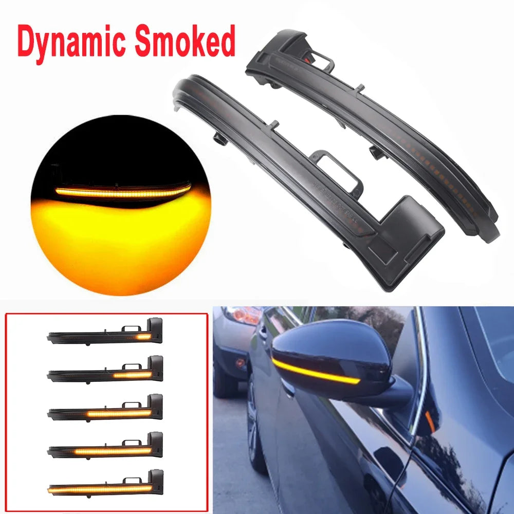For Peugeot 308 Ii Sw 2013-2019 Sequential Side Wing Mirror Turn