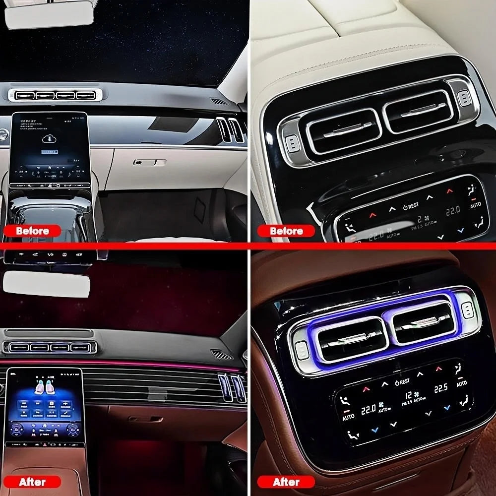 For Mercedes Benz S-Class W223 2021-2026 Colors Air Vents