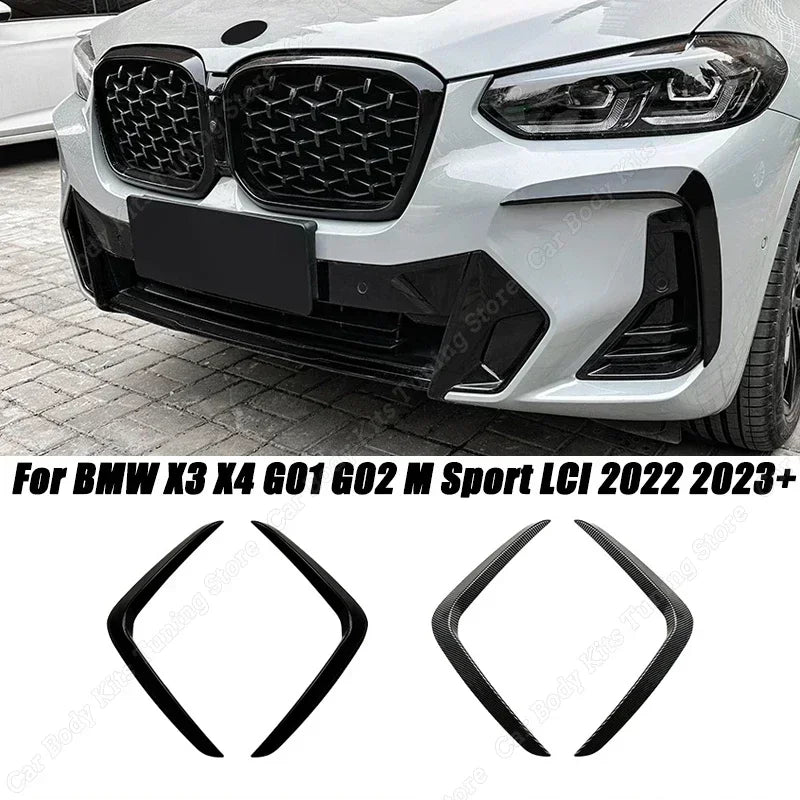 For BMW X3 X4 G01 G02 M Sport Lci 2022 2023 Front Frames Cover