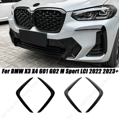 For BMW X3 X4 G01 G02 M Sport Lci 2022 2023 Front Frames Cover