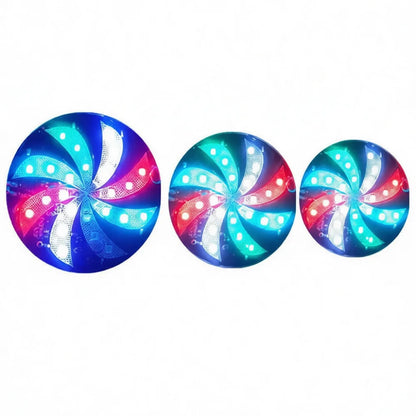 For Kart Bumper 12V Colorful Windmill Strobe Exterior