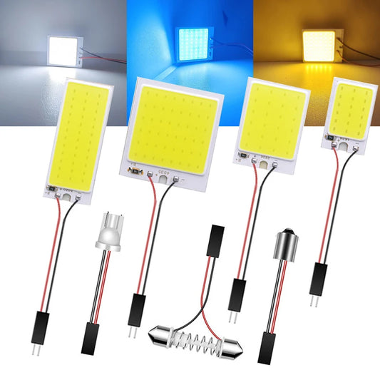 White Ice Blue T10 W5W Cob 24SMD 36SMD 48SMD