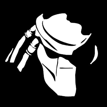Various Sizes Vinyl Decal Predator Sticker Waterproof Decors On