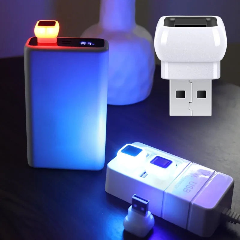 MINI USB Atmosphere Lamps Interior Lighting Ambient 5V Plug